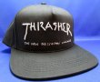画像1: THRASHER NEW RELIGION SNAPBACK CAP BLACK (1)