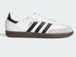 画像1: ADIDAS SKATEBOARDING SAMBA ADV Footwear white/Core black/Gum (GZ8477) (1)