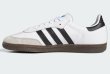 画像5: ADIDAS SKATEBOARDING SAMBA ADV Footwear white/Core black/Gum (GZ8477) (5)