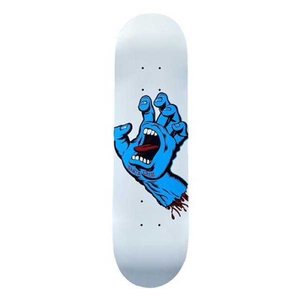 画像1: SANTA CRUZ SCREAMING HAND 7.25 WHT (1)