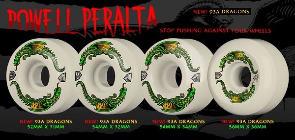 画像2: POWELL PERALTA DRAGON FORMULA 52MM93A (2)