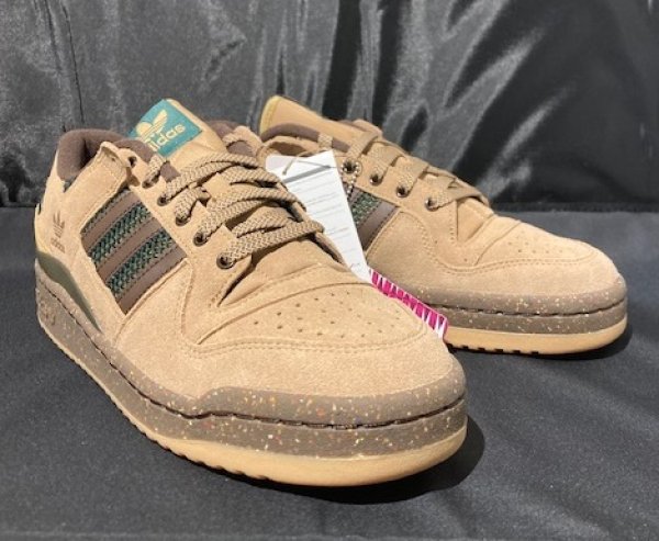 画像1: ADIDAS SKATEBOARDING FORUM 84 LOW ADV IF9821 CARDBOARD/PRELOVEDBROWN/DARKGREEN (1)