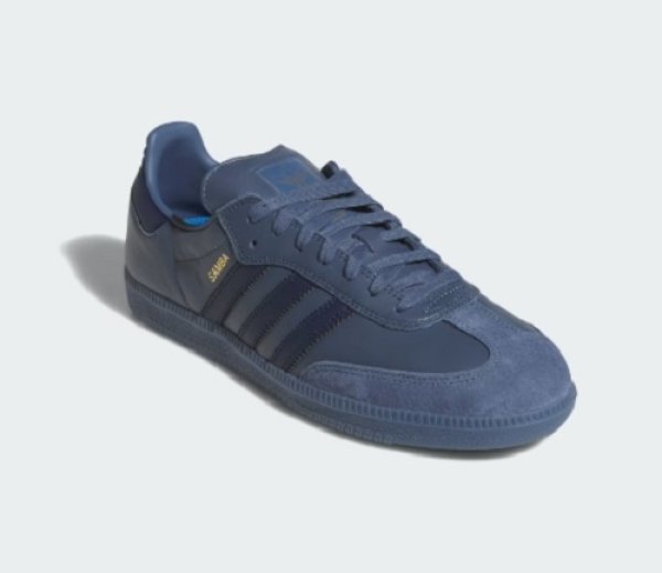 画像1: ADIDAS SKATEBOARDING SAMBA ADV Preloved Ink / Preloved Ink / Gold Metallic (1)
