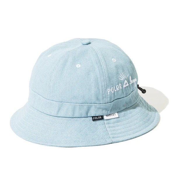画像1: LESQUE ✕ POLER DENIM BELL HAT (1)