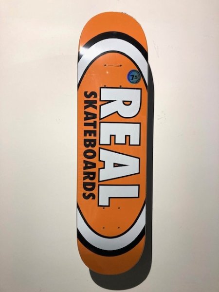 画像1: REAL TEAM OVAL ORANGE 7.5 (1)