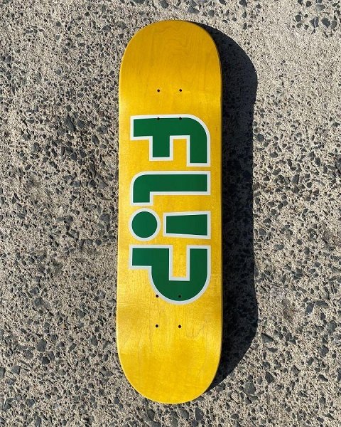 画像1: FLIP LTD ODYSSEY GREEN LOGO 7.75 (1)