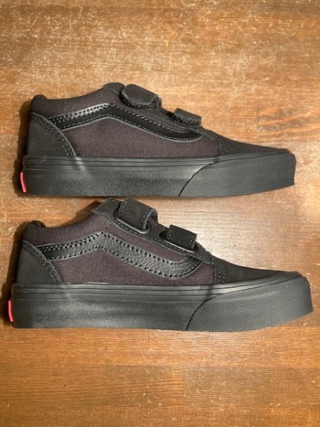 画像2: VANS KID'S OLD SKOOL V Black/Black (2)