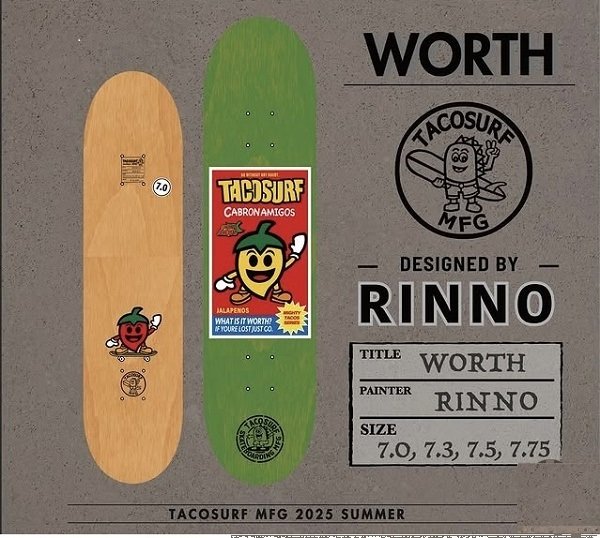 画像1: TACOSURF WORTH 7.0~7.75 (1)