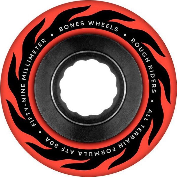 画像1: BONES ATF ROUGH RIDERS ETERNAL FLAME 59MM80A RED (1)