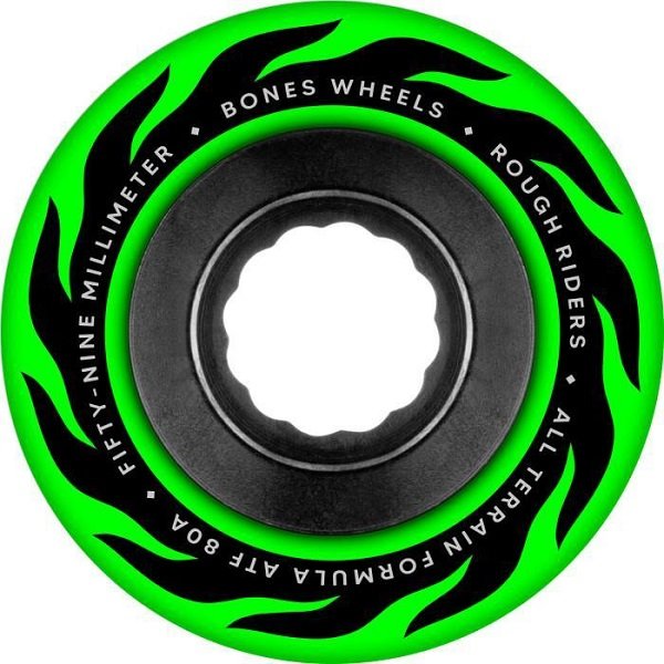 画像1: BONES ATF ROUGH RIDERS ETERNAL FLAME 59MM80A  GREEN (1)