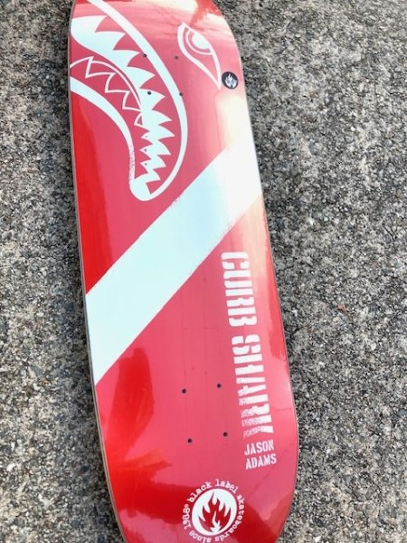 画像2: BLACKLABEL CURB SHARK RED JASON ADAMS 9.5 (2)