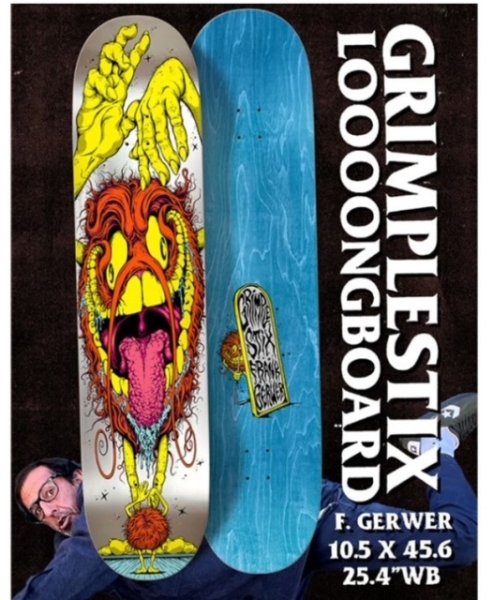 画像1: ANTI HERO GRIMPLE STIX LOOOONGBOARD F.GERWER 10.5 (1)