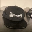 画像1: INDEPENDENT SPAN MESH TRUCKER HIGH PROFILE HAT (1)