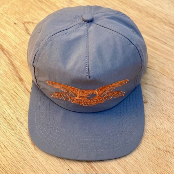 画像2: ANTIHERO BASIC EAGLE SNAPBACK CHARCOAL/ORANGE (2)