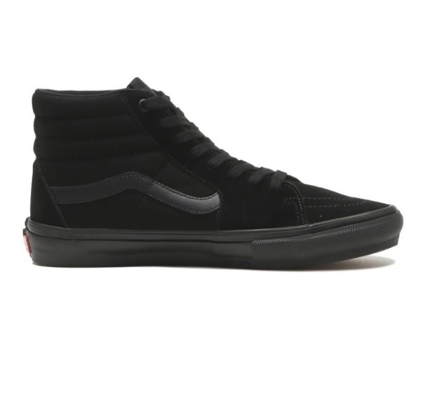 画像6: VANS SKATE SK8-HI Black/Black (6)