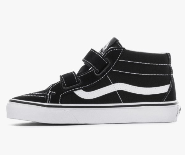 画像2: VANS KID'S SK8-MID REISSE V black/true white (2)