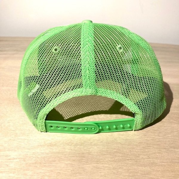 画像2: THRASHER ELLIPSE MAG LOGO TRUCKER ROPE HAT Green (2)
